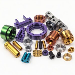CNC Custom Color Anodized Aluminum Precision Machining Parts